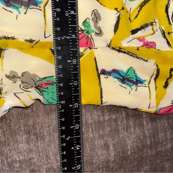 Chartreuse Girly Sleeveless Dress XS by Marilyn Monroe Models in Frames Zipper - Picture 6 of 11